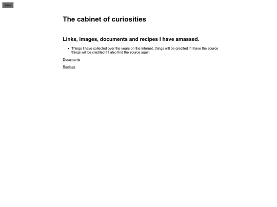 Cabinetofcuriosities screenshot