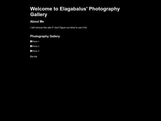 testpage screenshot