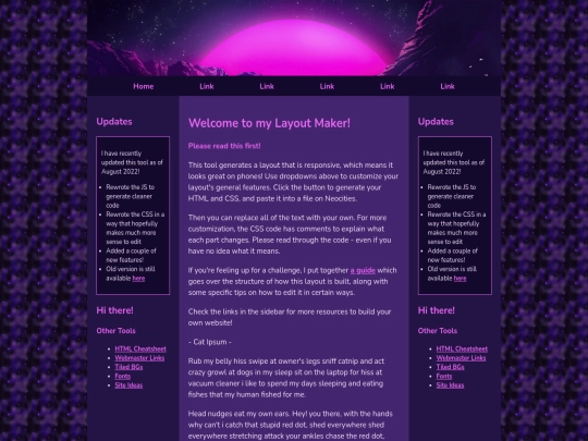 test screenshot