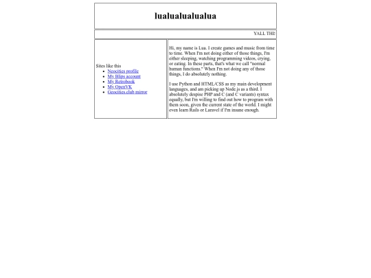 index screenshot