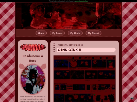 tagged/diary screenshot