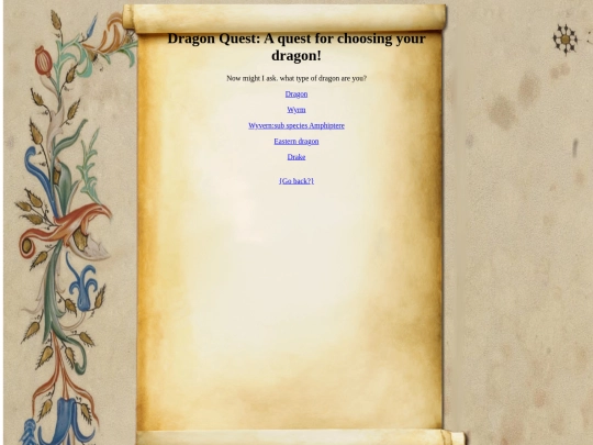 dragonchoices screenshot
