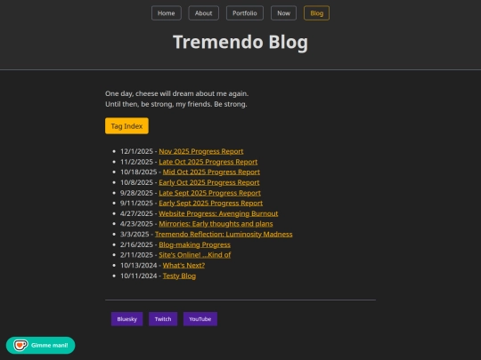 blog screenshot