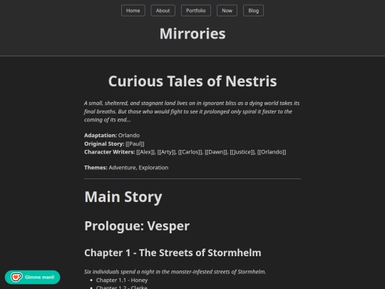 mirrories/cton screenshot