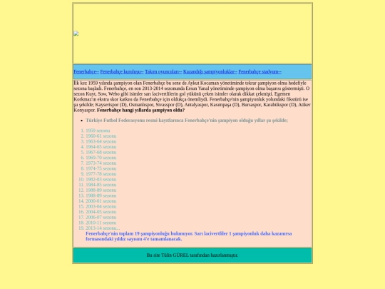 takım-tanıtımı/sampiyonluklar screenshot