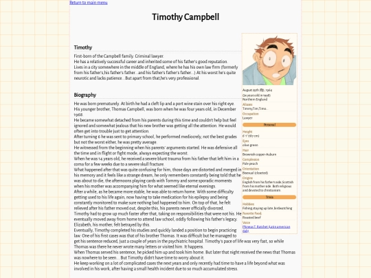 Shrine/Timothy screenshot