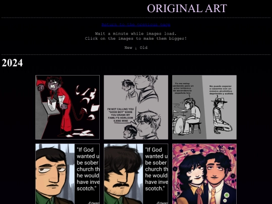 art/o/originalart screenshot
