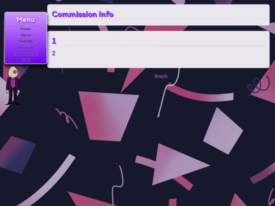 commissions screenshot