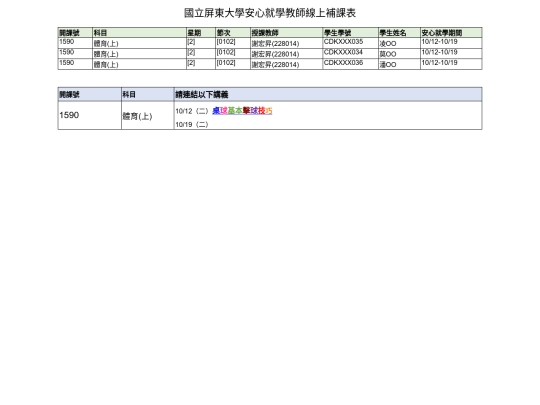 index screenshot