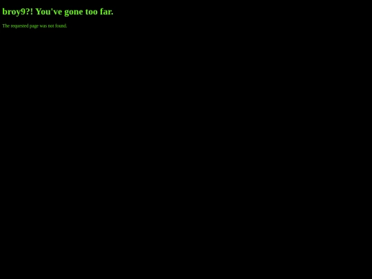 not_found screenshot