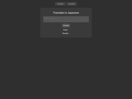 JapaCalc screenshot