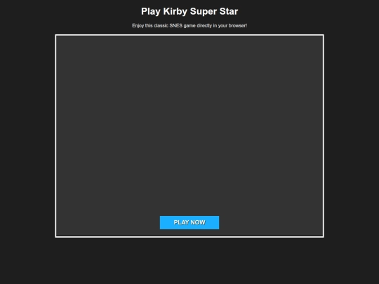 Kirbysuperstar screenshot