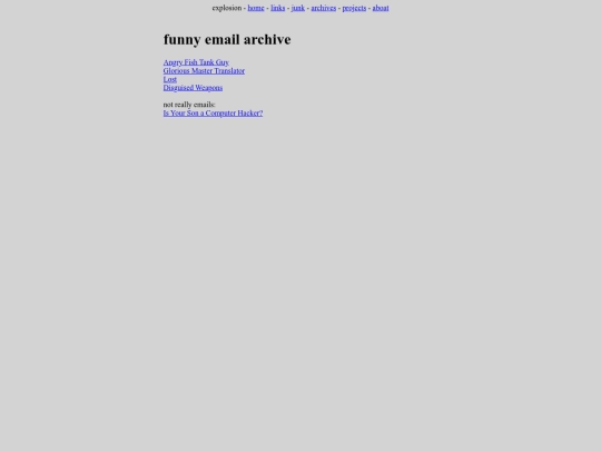 arch/mailer screenshot