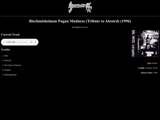 Bischmisheiman Pagan Madness (Tribute to Absurd)/BischmisheimanPaganMadness screenshot