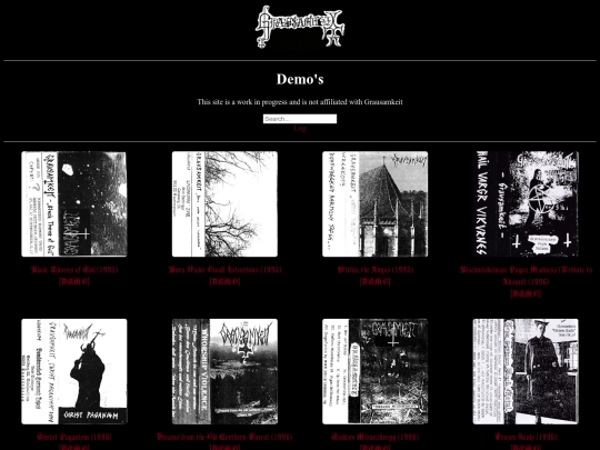 Demos screenshot