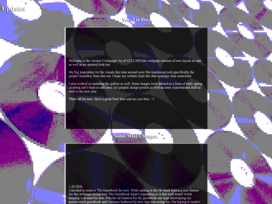updates screenshot