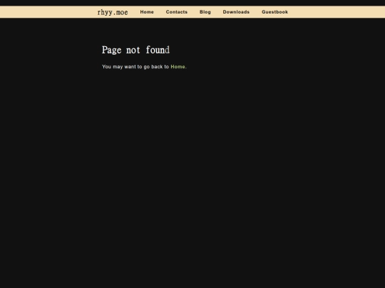 not_found screenshot