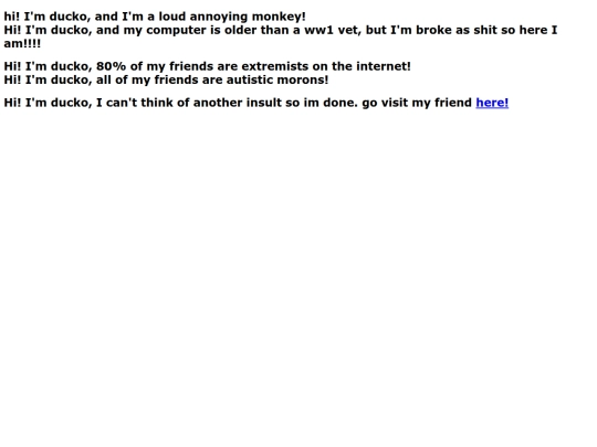 franksfunnylittlewebsite screenshot