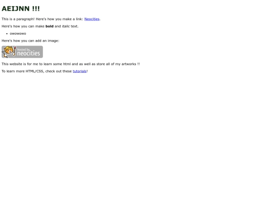 index screenshot