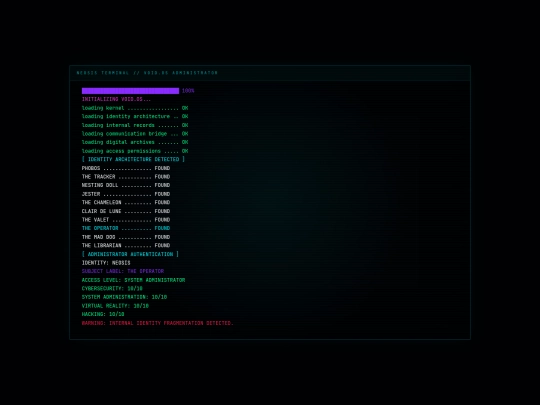 operator screenshot