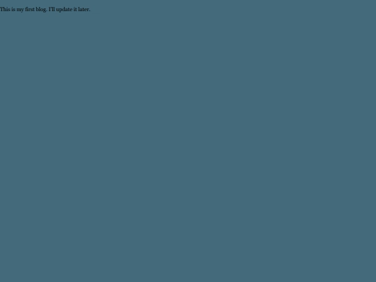 first screenshot