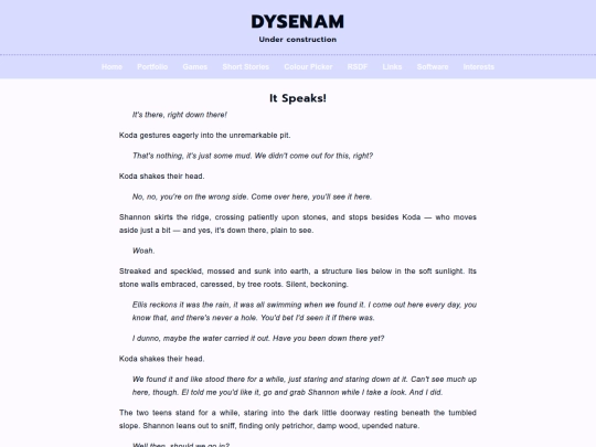 short-stories/it-speaks screenshot