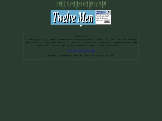 aboutme screenshot