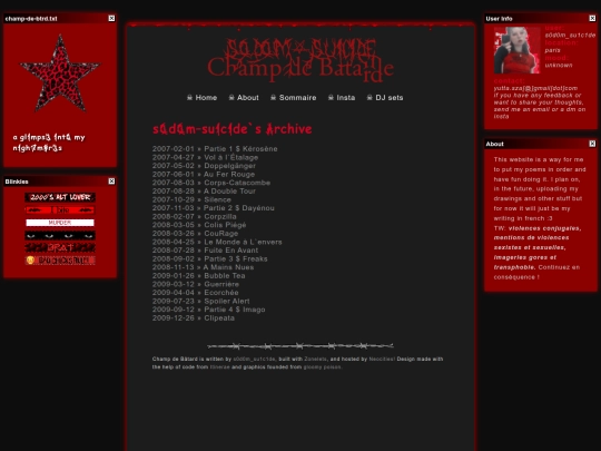 archive screenshot