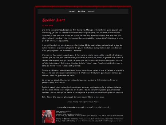 posts/2009-07-23-Spoiler-Alert screenshot