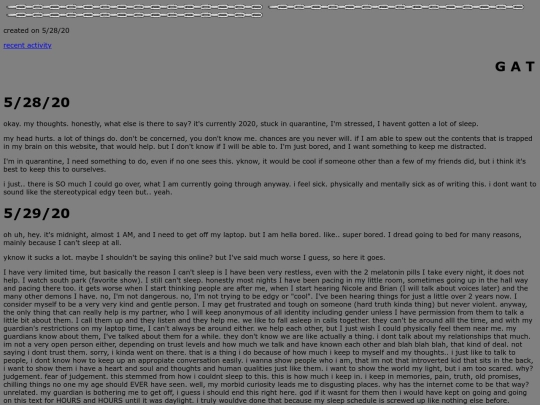 thoughts screenshot