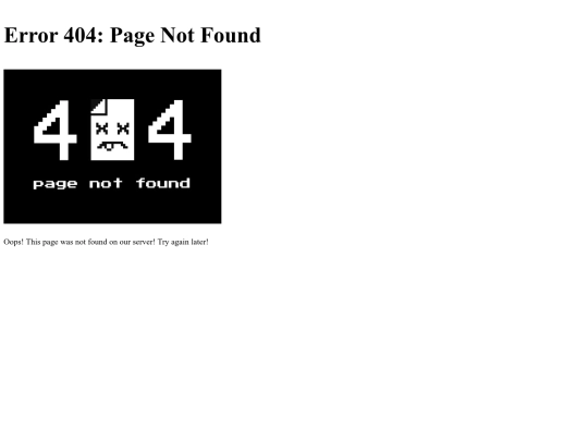 not_found screenshot