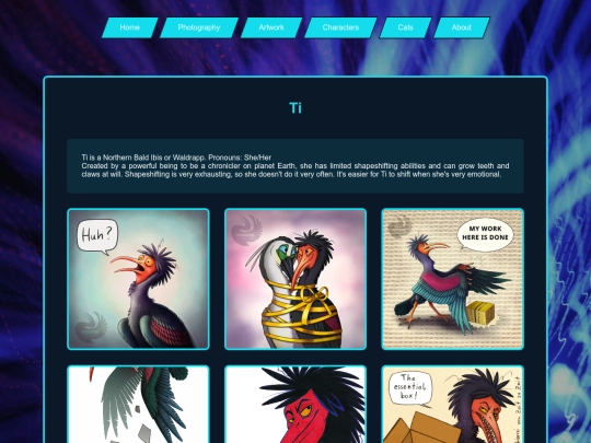 characters-ti screenshot