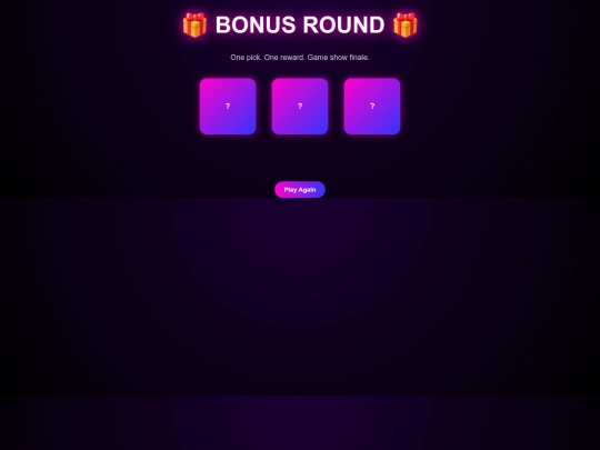 bonusround screenshot