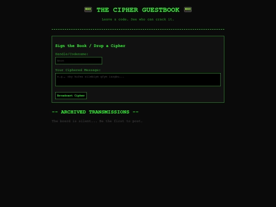 ciphers screenshot