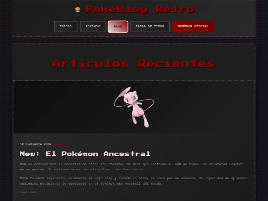 blog screenshot