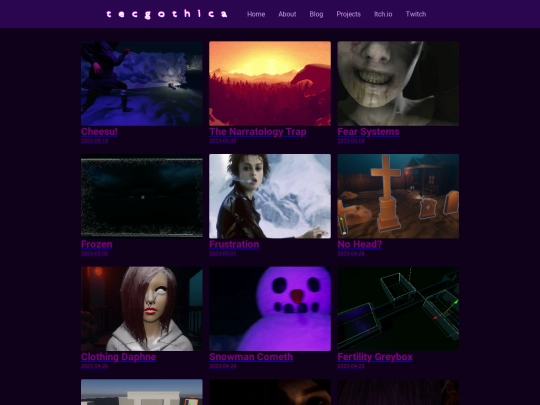 blog screenshot