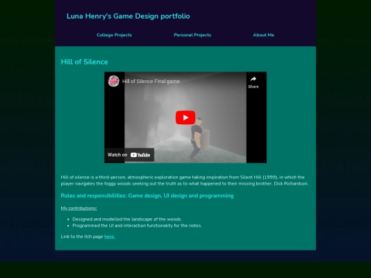HillofSilence screenshot