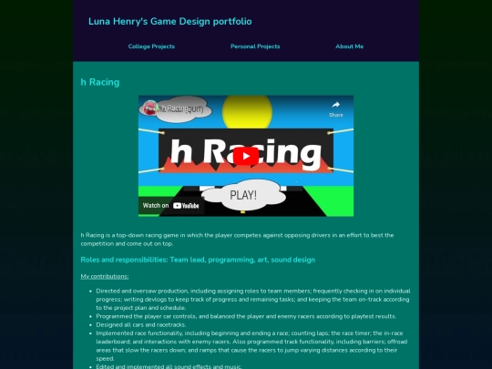 hRacing screenshot