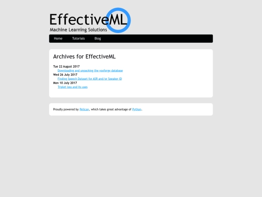 archives screenshot