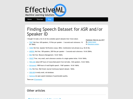 blog screenshot