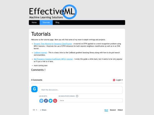 tutorials screenshot