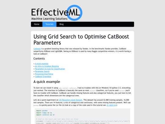 using-grid-search-to-optimise-catboost-parameters screenshot