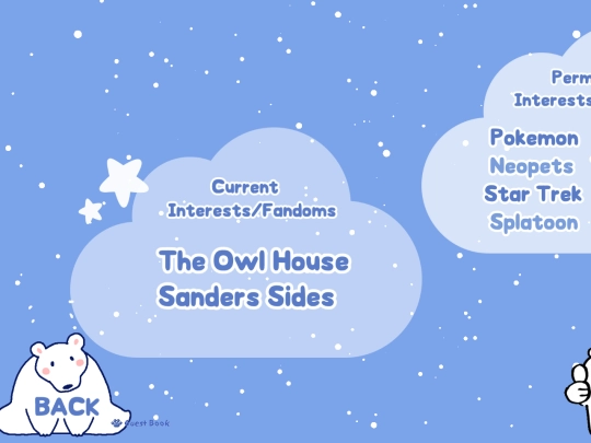 interests screenshot
