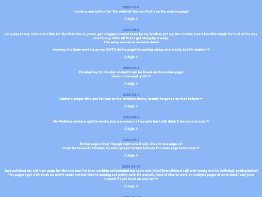 journal screenshot