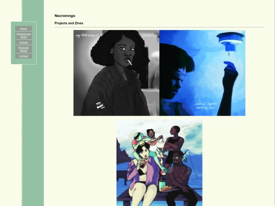 projectsandzines screenshot