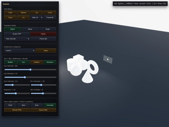 MorgBlender screenshot