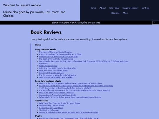 reviews screenshot