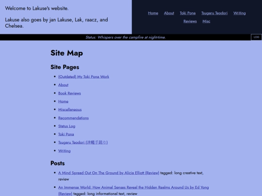 sitemap screenshot