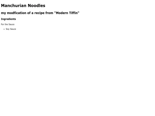 manchurianNoodles screenshot
