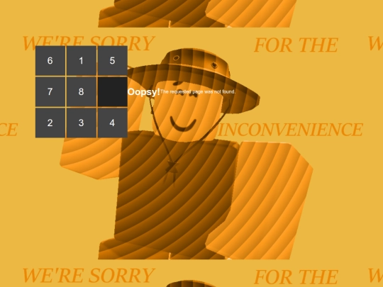 not_found screenshot